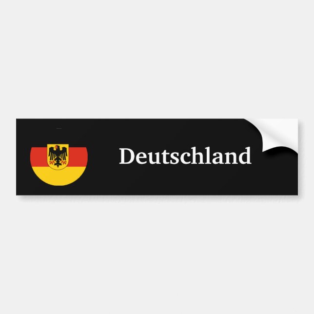 Autoaufkleber Deutschland (Deutschland) (Vorne)