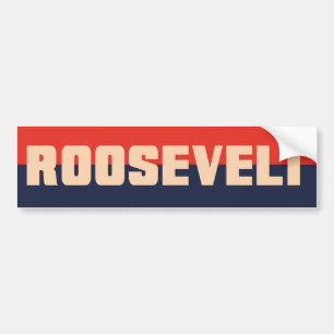 Autoaufkleber Dreißigerjahre Ära-FDR Roosevelt