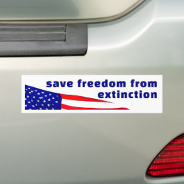 Autoaufkleber "Freiheit gerettet"