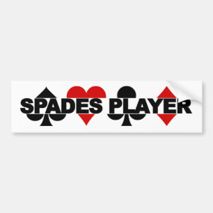Autoaufkleber für Spades Player