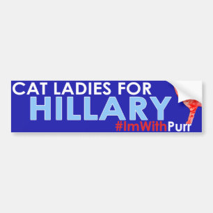Autoaufkleber #ImWithPurr Katzen-Damen-Pride