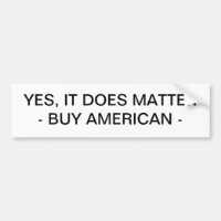 AUTOAUFKLEBER - KAUFEN AMERIKANISCHER