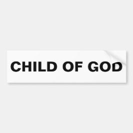 Autoaufkleber "Kind Gottes"