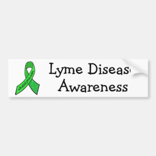 Autoaufkleber Lyme-Borreliose-Bewusstseins-Schleif
