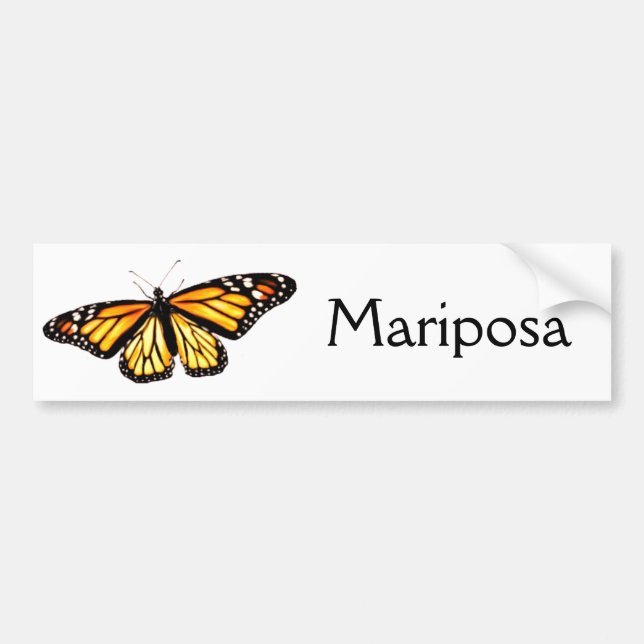 Autoaufkleber Mariposa Monarca (Vorne)