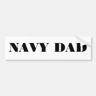 Autoaufkleber Navy Vater