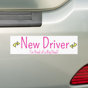 Autoaufkleber New Driver, ich bin irgendwie ein gr