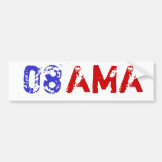 Autoaufkleber Obama 08