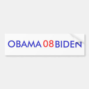 Autoaufkleber Obama-Biden 08
