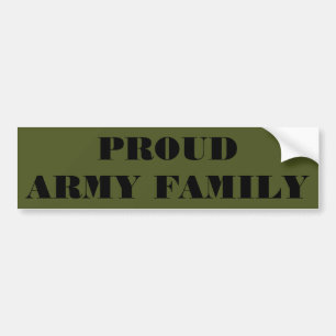 Autoaufkleber Proud Army