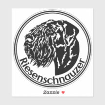 Autoaufkleber Riesenschnauzer