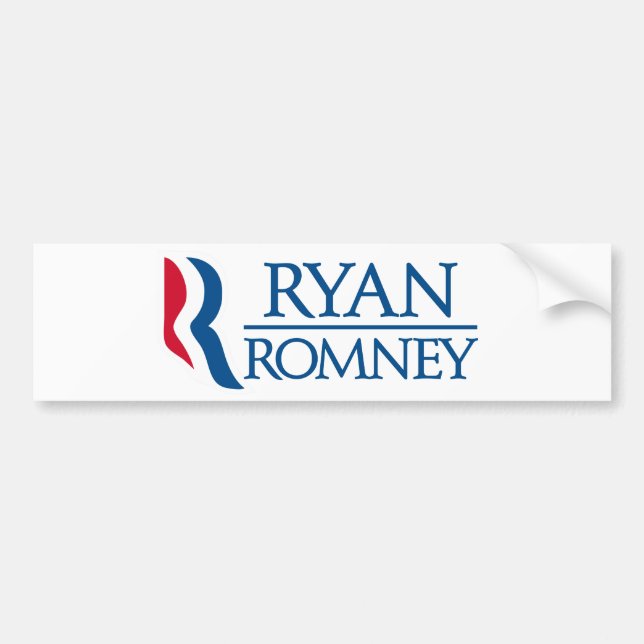 Autoaufkleber Ryans Romney (Vorne)