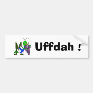 Autoaufkleber UFFDAH St. Urho mit Liebe