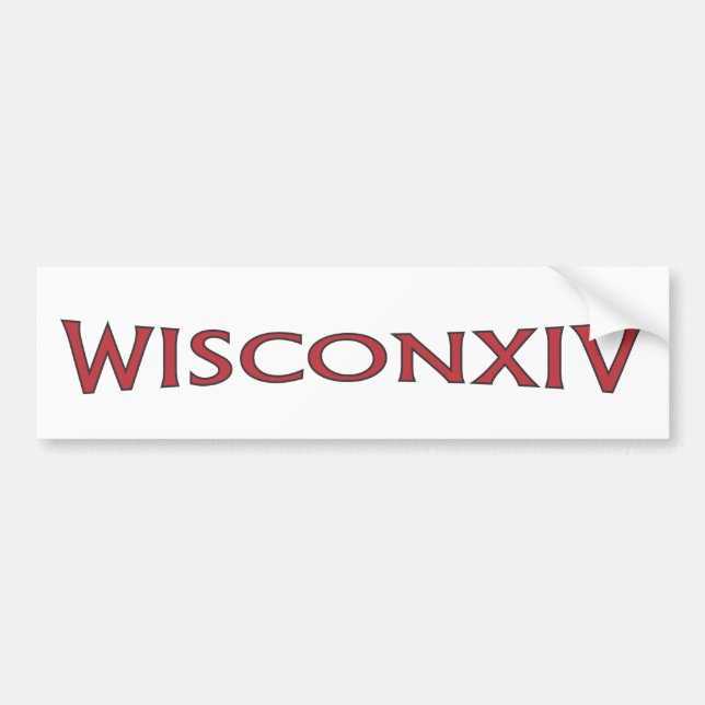 Autoaufkleber Wisconsins 14 (Vorne)