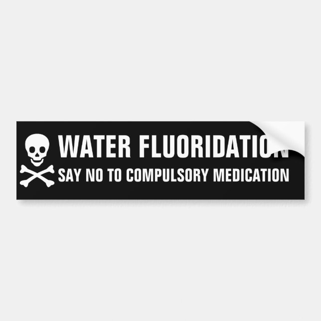 Autoaufkleber zur Bekämpfung von Fluoridierung (Vorne)