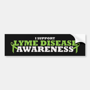 Autoaufkleber zur Unterstützung der Lyme-Krankhei