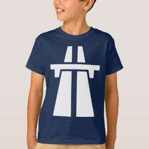 Autobahn, Autobahn, Autobahn - Weiß T-Shirt