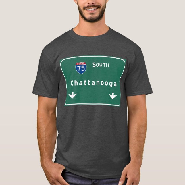 Autobahn-Autobahn Chattanoogas Tennessee: T-Shirt (Vorderseite)
