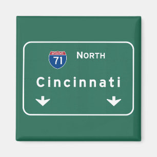 Autobahn-Autobahn Cincinnatis Ohio oh: Magnet
