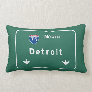 Autobahn-Autobahn Detroits Michigan MI: Lendenkissen