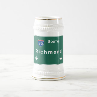 Autobahn-Autobahn Richmonds Virginia VA: Bierglas