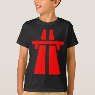 Autobahn, Autobahn - Rot T-Shirt