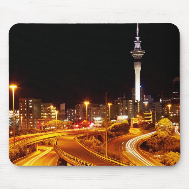 Autobahn in Auckland Mousepad (Vorne)