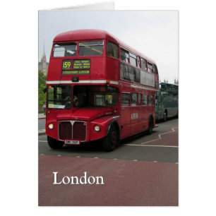 Autobus à deux étages de Londres customisé