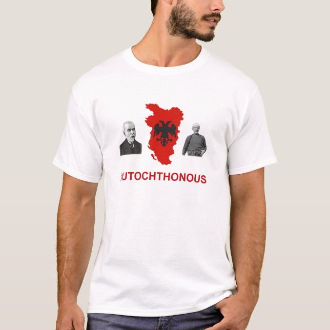 Autochthones Albanien T-Shirt (Vorderseite)