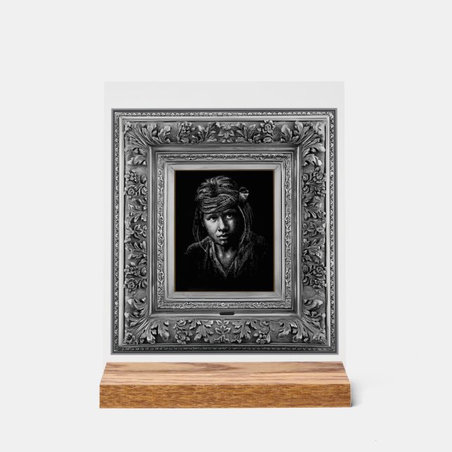 Autochtone Américain. (Recto)