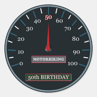 Autocollant 50e anniversaire