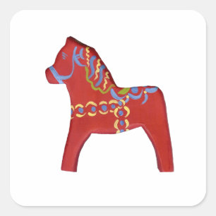 Autocollant à cheval de Dala