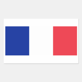 Autocollant à drapeau français*
