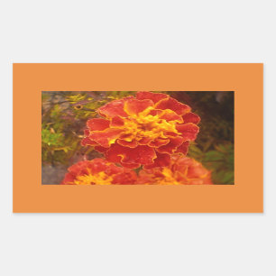 Autocollant à mâchoires orange Marigold Fall