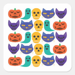 Autocollant à motif d'Halloween