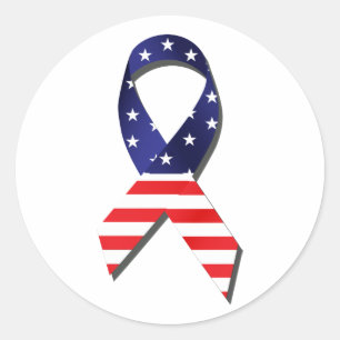 Autocollant à ruban USA