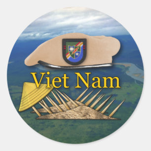 autocollant aéroporté du Vietnam de vétérans d