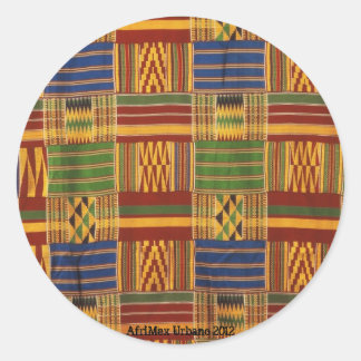 Autocollant AfriMex Urbano Kente