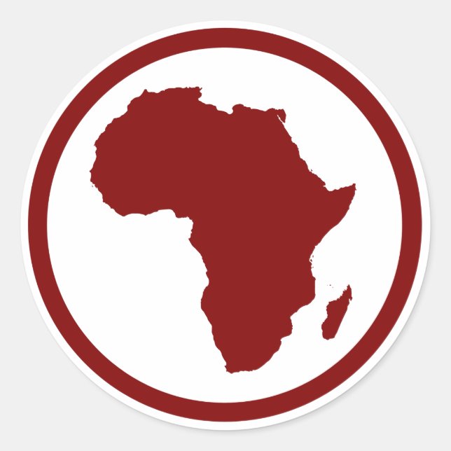 Autocollant Afrique (Devant)