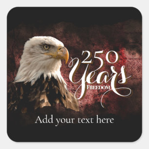 Autocollant Aigle Patriotique 250 Ans