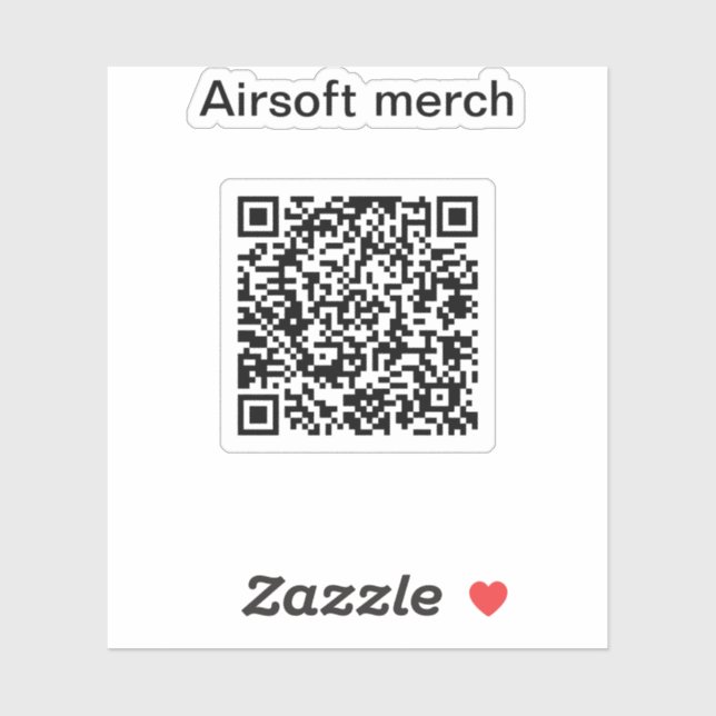 Autocollant Airsoftgun avec canal youtube (Feuille)