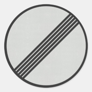 Autocollant allemand Autobahn 'Pas de restrictions