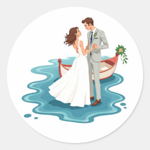 Autocollant Amour de Mer Envoûtant