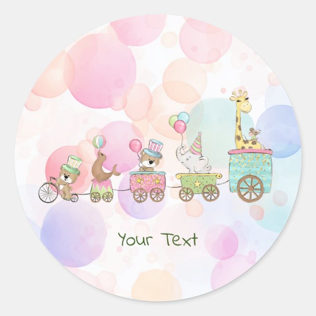 Autocollant Animaux de Cirque (Devant)