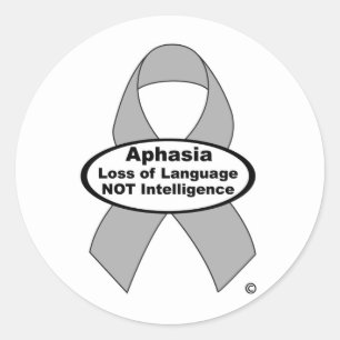 Autocollant Aphasia Awareness