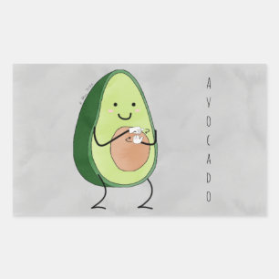 Autocollant ASL Avocado