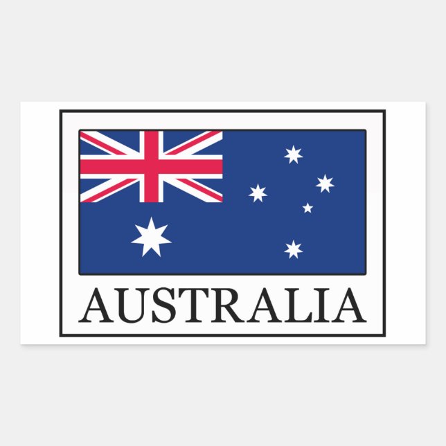 Autocollant Australie (Devant)
