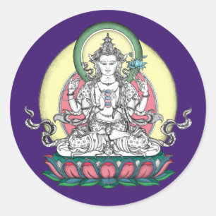 AUTOCOLLANT Avalokiteshvara/Chenrezig