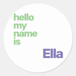 autocollant baby shower de bienvenue Sticker