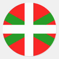 Autocollant basque Ikurrina
